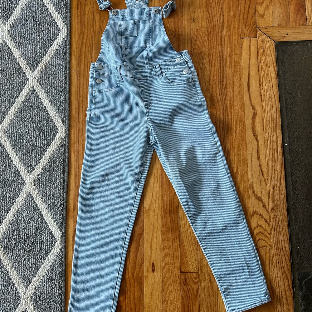 Blue Denim Overalls kids 10/12